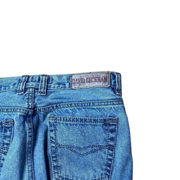 Rare Y2K David Beckham Relaxed Fit Jeans 33 - Picture 9 of 12